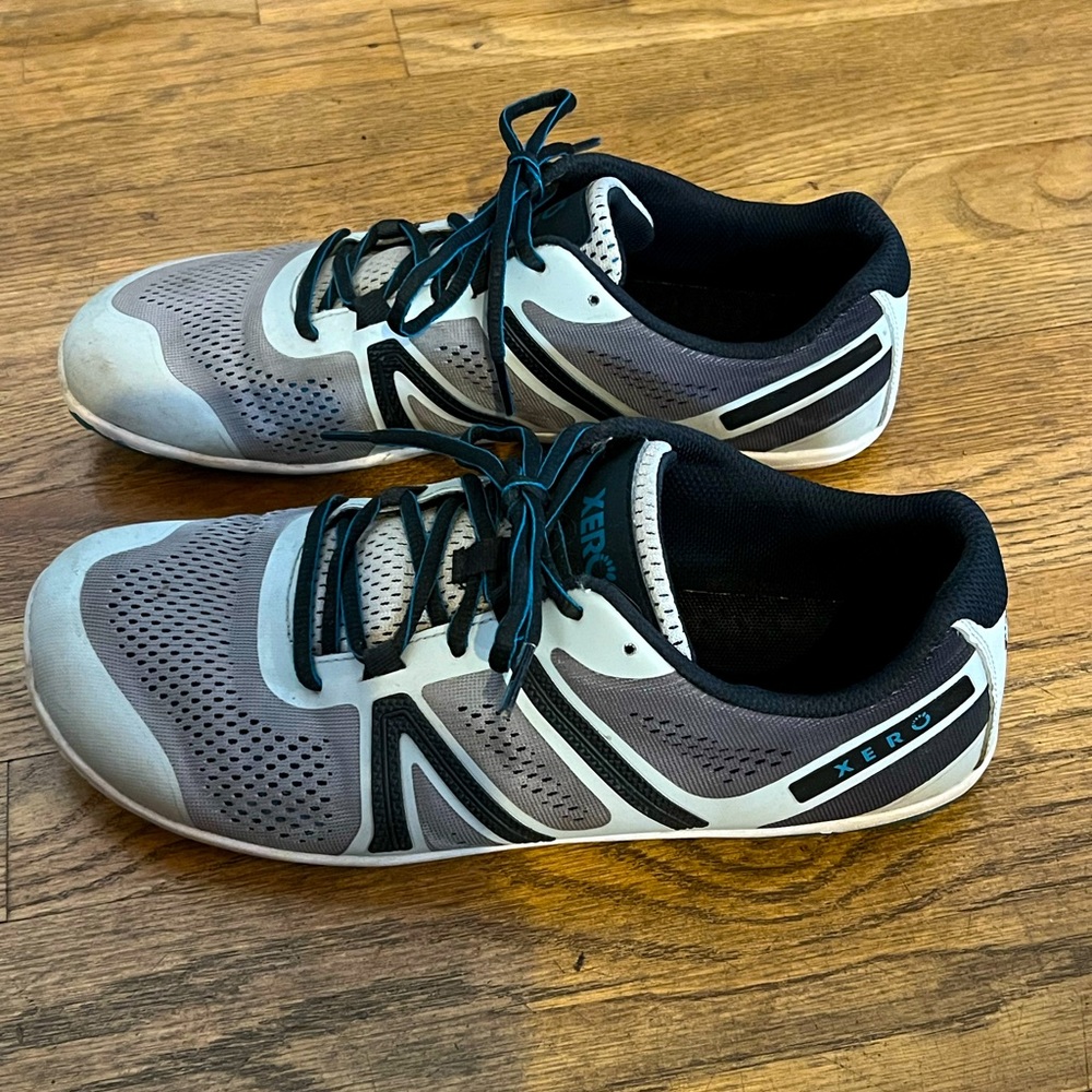 Xero Shoes Mesa II Trail Running Shoes Men’s size 12.5 wht/blk